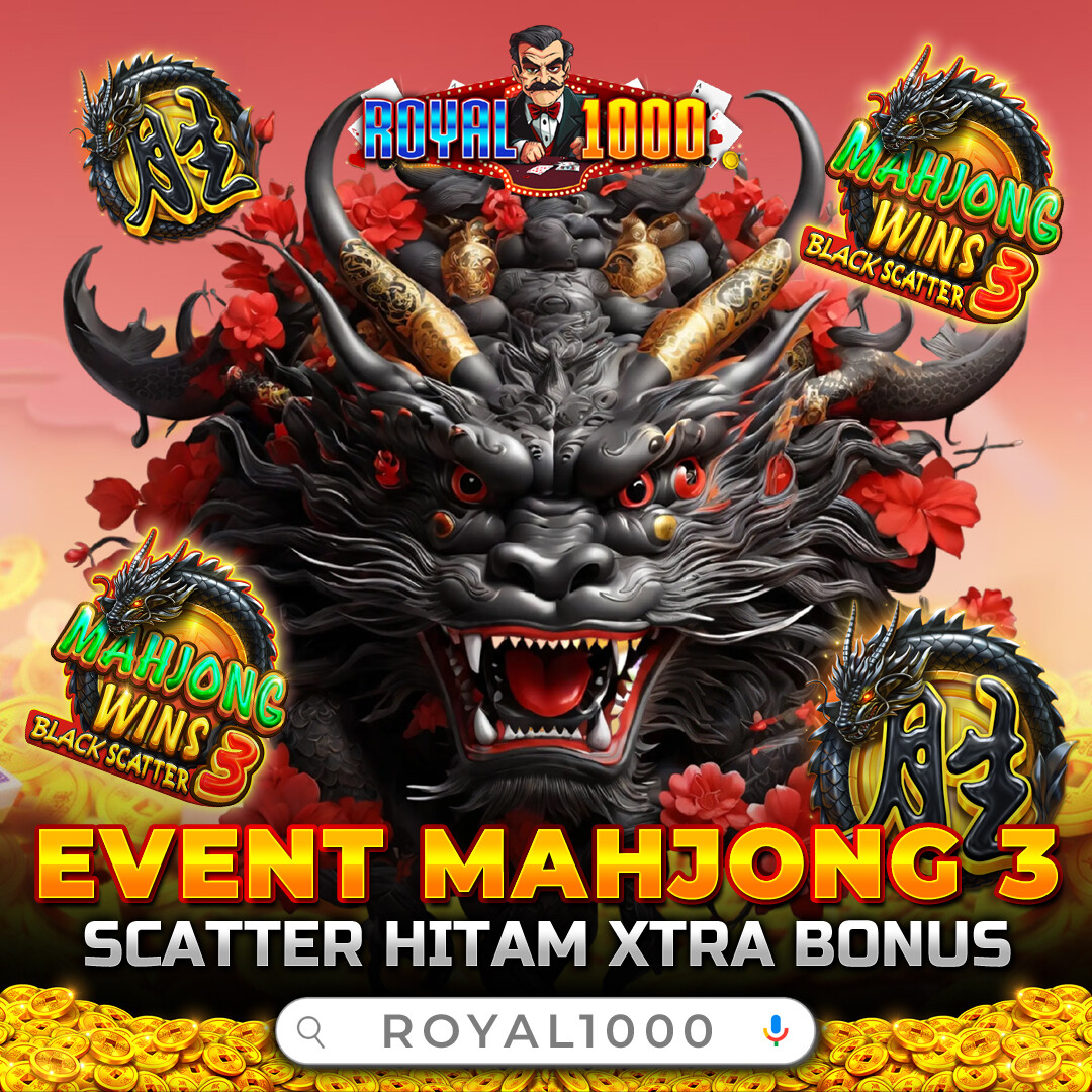 EVENT SCATTER HITAM MAHJONG 3